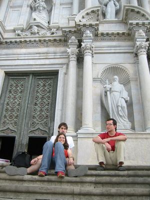 Dabant de la catedral de Girona
