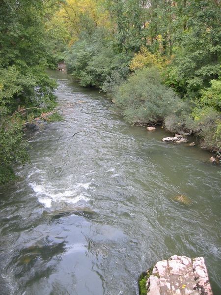 Orbaneja del castillo, el riu
