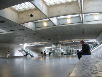 L'estació d'Orient de la Expo
