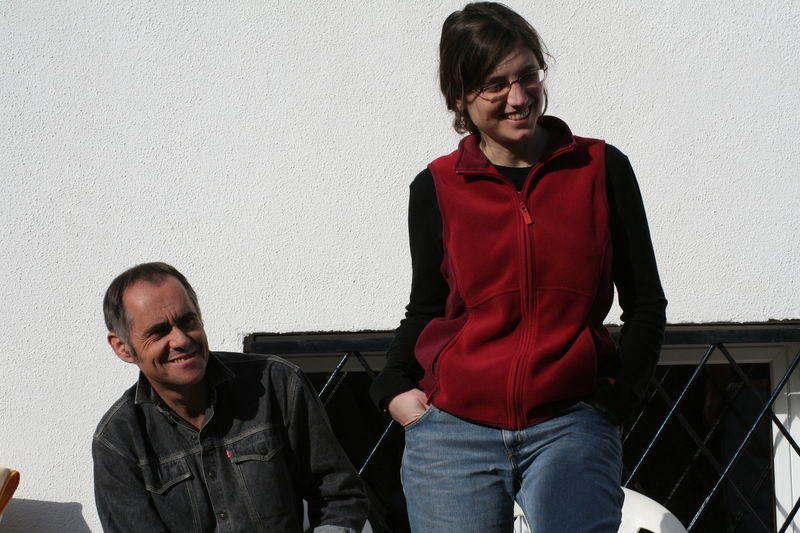 Mirant com juguen al golf
