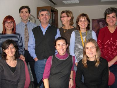 Grup Investigador
Montse, Joan Vallès, Josep, Ester, Edurne, Mercè, Begoña, Eva, Bea.

