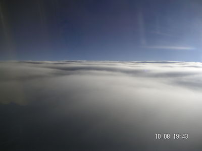 Tornarem
Mar de núbols des de l'avió
Palabras clave: Noruega núbols