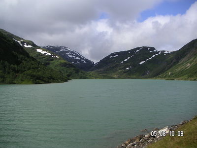 Llac al mig de Noruega
Tot pujant cap al primer glaciar
Palabras clave: Noruega Llac