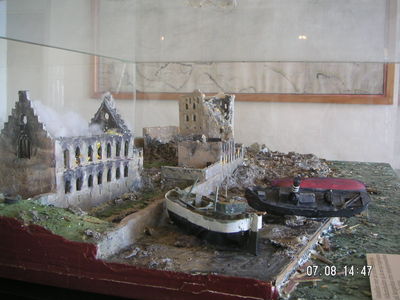 Palau de Bergen desp´res de l'explossió
Així va quedar el palau de Bergen quan va esclatar un vaixell alemany amb municions en el port de Bergen
Palabras clave: Palau explosió Bergen Noruega