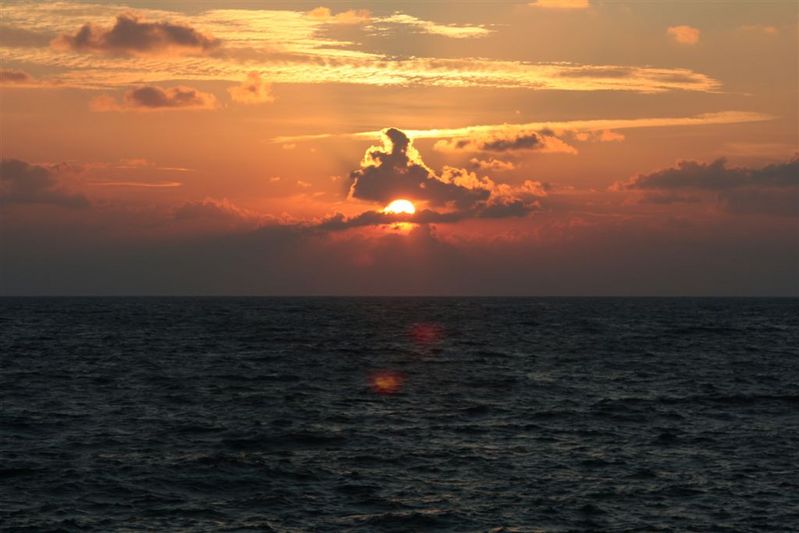 sortida de sol desde la Torre de ses Portes
