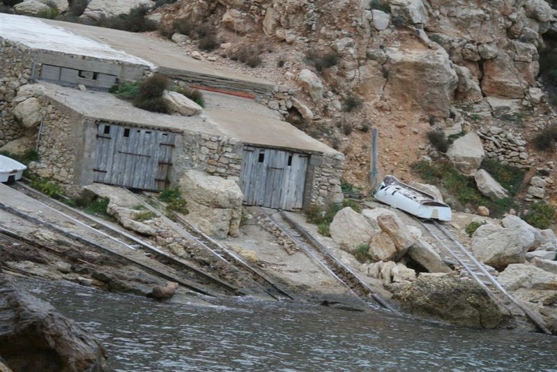 es port de ses Caletes
